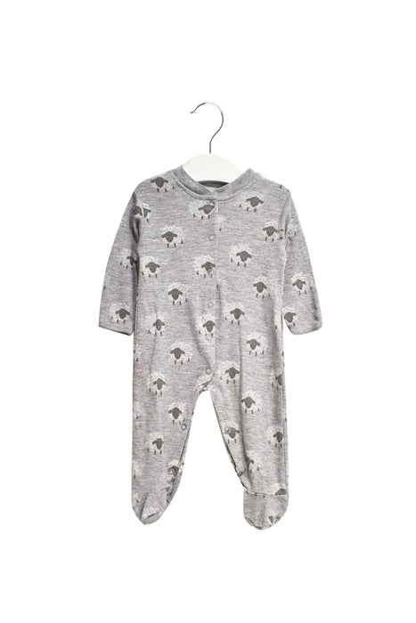 A Grey Jumpsuits from null in size 0-3M for boy. (Front View)