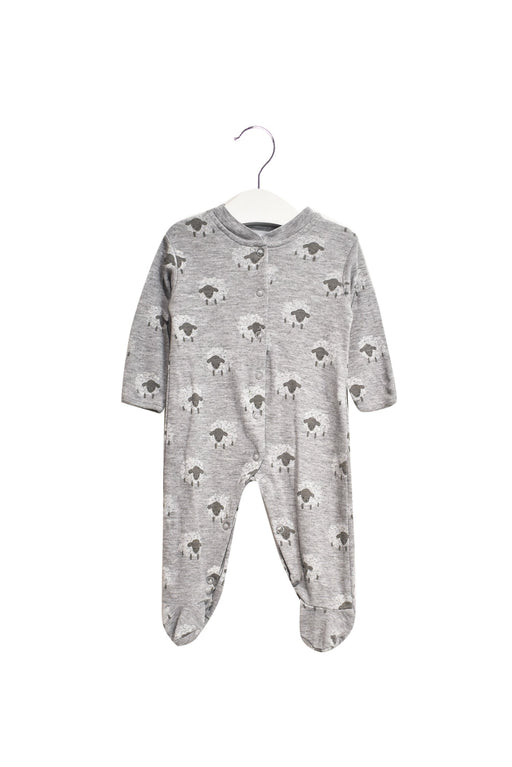 A Grey Jumpsuits from null in size 0-3M for boy. (Front View)