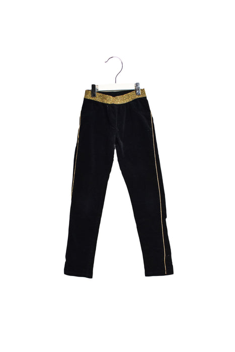 A Black Casual Pants from Little Marc Jacobs in size 8Y for girl. (Front View)