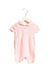 A Pink Rompers from Nicholas & Bears in size 3-6M for girl. (Front View)
