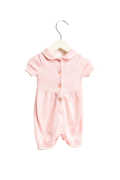 A Pink Rompers from Nicholas & Bears in size 3-6M for girl. (Back View)