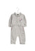 A Grey Long Sleeve Jumpsuits from Nicholas & Bears in size 6-12M for boy. (Front View)
