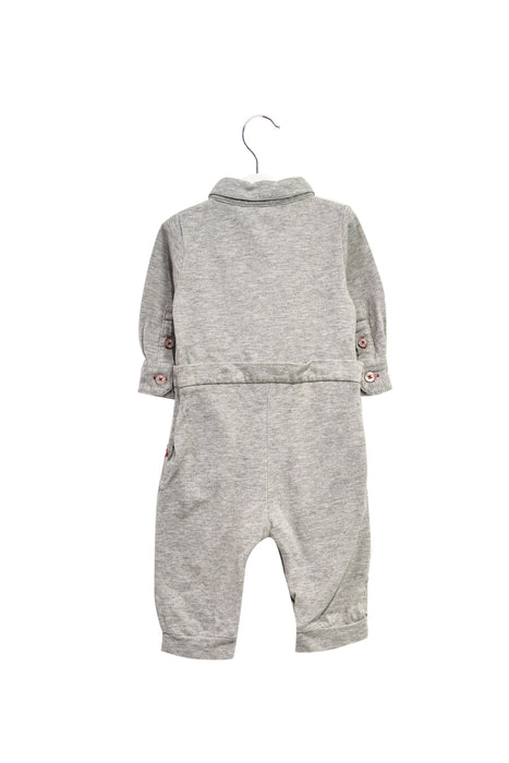 A Grey Long Sleeve Jumpsuits from Nicholas & Bears in size 6-12M for boy. (Back View)