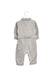 A Grey Long Sleeve Jumpsuits from Nicholas & Bears in size 6-12M for boy. (Back View)