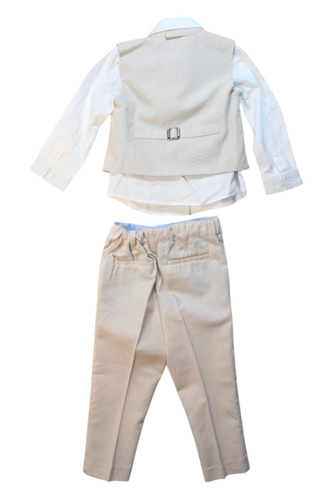 A Beige Suit Vests from Monsoon in size 18-24M for boy. (Back View)