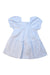 A Blue Short Sleeve Dresses from Seed in size 2T for girl. (Back View)