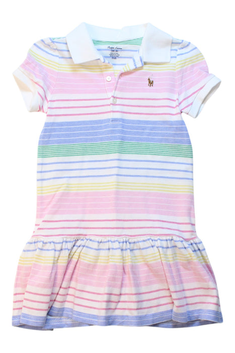 A Multicolour Short Sleeve Dresses from Ralph Lauren in size 18-24M for girl. (Front View)