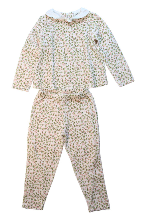 A Multicolour Pants Sets from Cyrillus in size 4T for girl. (Front View)