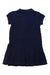 A Navy Short Sleeve Dresses from Ralph Lauren in size 18-24M for girl. (Back View)