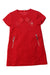 A Red Short Sleeve Dresses from Ferrari in size 2T for girl. (Front View)