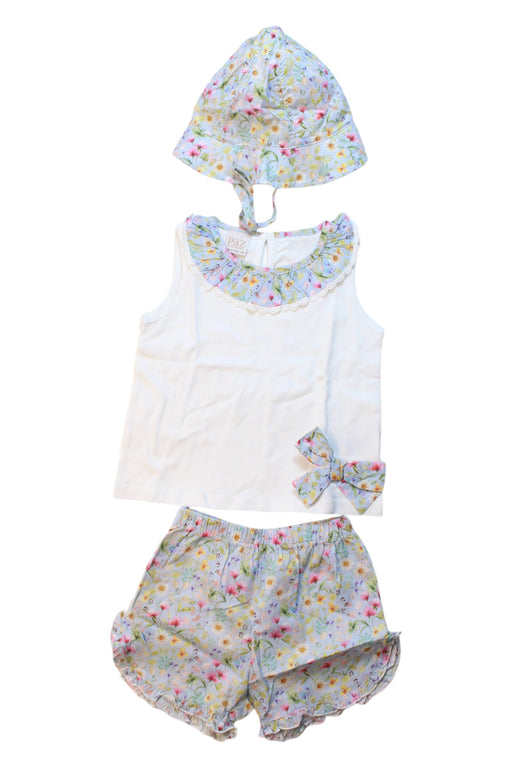 A Multicolour Shorts Sets from Paz Rodriguez in size 18-24M for girl. (Front View)