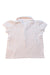 A White Short Sleeve Polos from Ralph Lauren in size 18-24M for girl. (Back View)