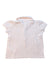 A White Short Sleeve Polos from Ralph Lauren in size 18-24M for girl. (Back View)