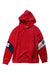 A Red Hooded Sweatshirts from Fila in size 8Y for boy. (Front View)