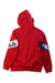 A Red Hooded Sweatshirts from Fila in size 8Y for boy. (Back View)