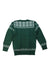 A Green-White Knit Sweaters from Polo Ralph Lauren in size 7Y for boy. (Back View)