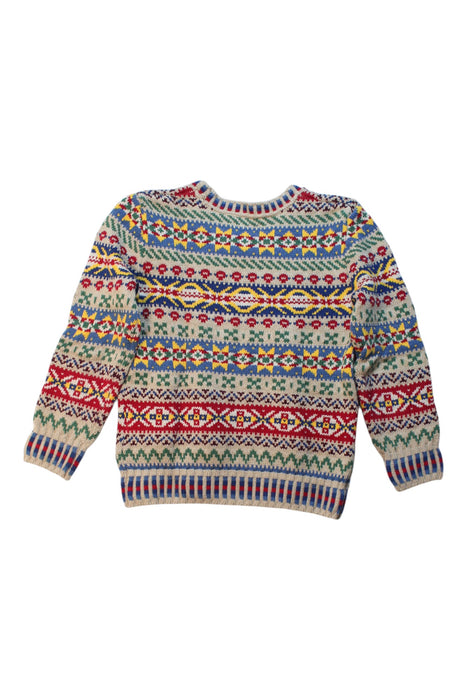 A Multicolour Knit Sweaters from Polo Ralph Lauren in size 6T for boy. (Back View)