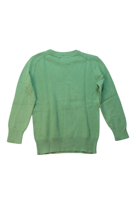 A Green Knit Sweaters from Polo Ralph Lauren in size 6T for boy. (Back View)