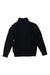 A Black Zippered Sweatshirts from Polo Ralph Lauren in size 8Y for boy. (Back View)