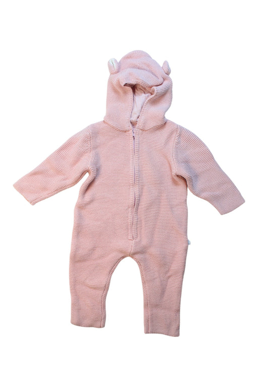 A Pink Long Sleeve Rompers from Stella McCartney in size 6-12M for girl. (Front View)