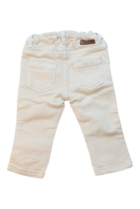 A Beige Jeans from Bonpoint in size 6-12M for girl. (Back View)