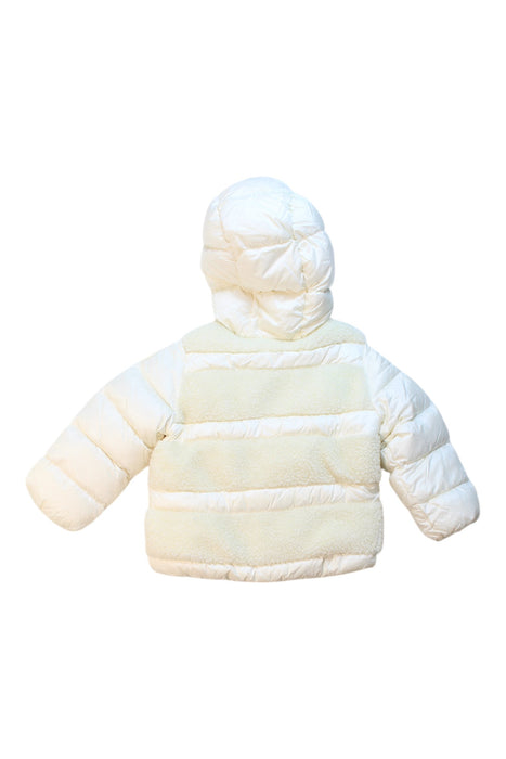 A White Puffer/Quilted Coats & Outerwear from Moncler in size 12-18M for girl. (Back View)