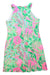 A Multicolour Sleeveless Dresses from Lilly Pulitzer in size 7Y for girl. (Back View)