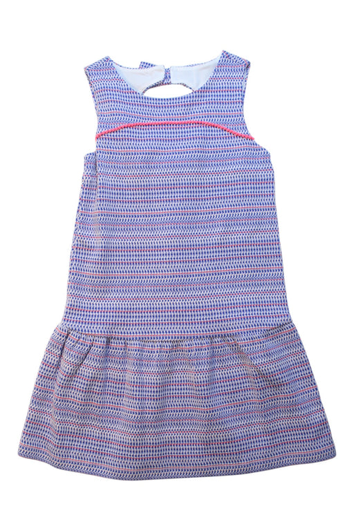 A Multicolour Sleeveless Dresses from Janie & Jack in size 7Y for girl. (Front View)