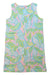 A Pink Sleeveless Dresses from Lilly Pulitzer in size 7Y for girl. (Back View)