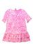 A Pink Short Sleeve Dresses from Lilly Pulitzer in size 7Y for girl. (Back View)