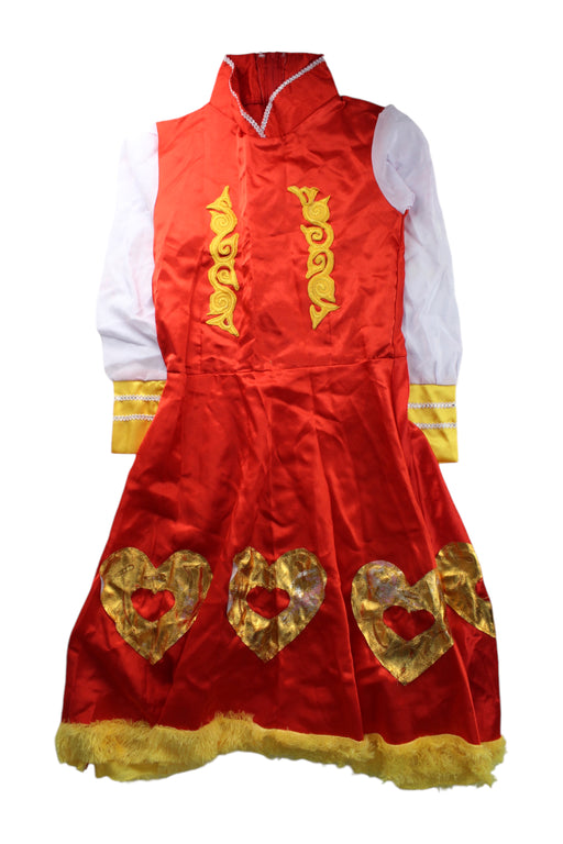 A Red Halloween Costumes from Retykle in size 12Y for girl. (Front View)