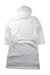 A White Bathrobes from Retykle in size 12Y for neutral. (Back View)