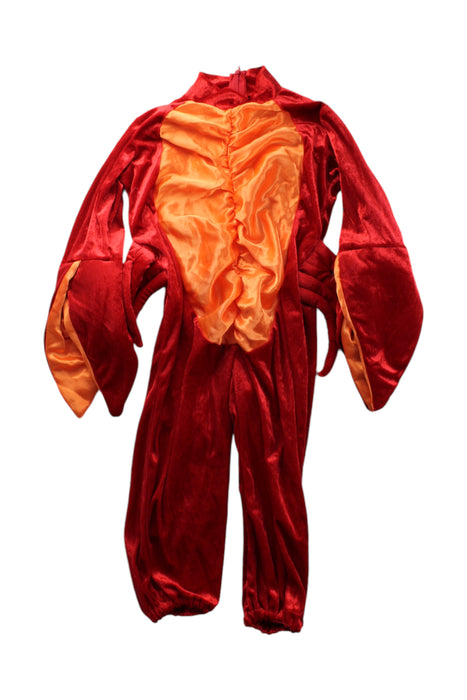 A Red Halloween Costumes from Retykle in size 5T for neutral. (Front View)