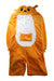 A Orange-White Onesies from Retykle in size 14Y for neutral. (Front View)