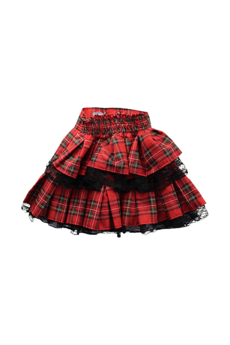 A Red Tulle Skirts from Retykle in size 8Y for girl. (Back View)