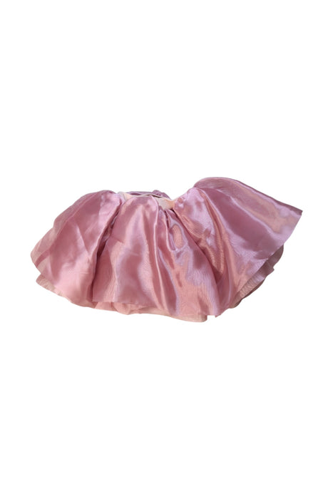 A Pink Tulle Skirts from Tutulamb in size 5T for girl. (Front View)