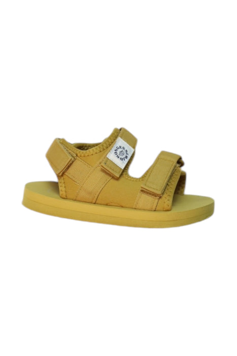 A Yellow Sandals from Konges Sløjd in size 5T for boy. (Front View)