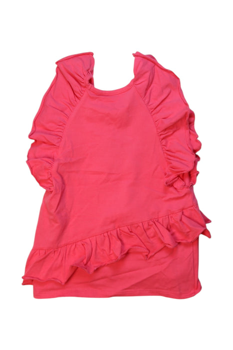 A Pink Sleeveless Tops from Guess in size 5T for girl. (Back View)