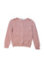 A Pink Cardigans from Bonpoint in size 4T for girl. (Front View)