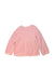 A Pink Cardigans from Momonittu in size 4T for girl. (Back View)