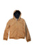 A Beige Lightweight Jackets from Quiksilver in size 12Y for boy. (Front View)