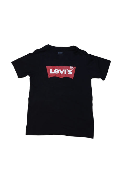 A Black Short Sleeve T Shirts from Levi's in size 7Y for boy. (Front View)