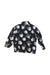 A Black-White Rain Jackets from Molo in size 2T for boy. (Back View)