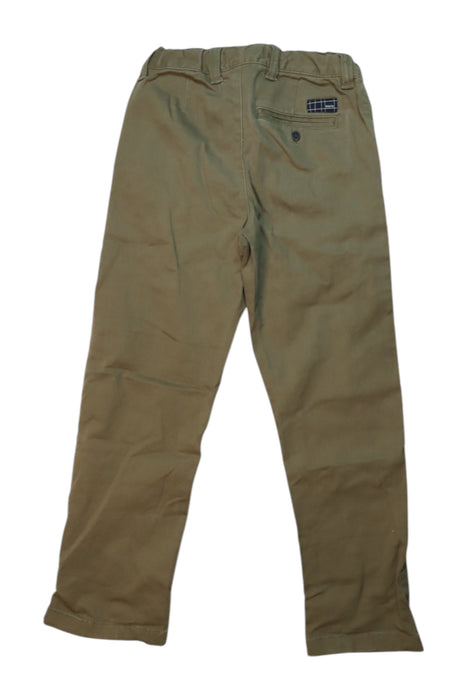 A Green Casual Pants from Molo in size 7Y for boy. (Back View)