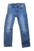 A Blue Jeans from Polarn O. Pyret in size 8Y for boy. (Front View)