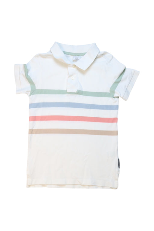 A Multicolour Short Sleeve Polos from Polarn O. Pyret in size 7Y for boy. (Front View)