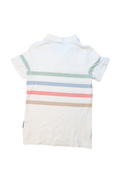 A Multicolour Short Sleeve Polos from Polarn O. Pyret in size 7Y for boy. (Back View)