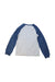 A Blue-Grey Long Sleeve T Shirts from Polarn O. Pyret in size 8Y for boy. (Back View)