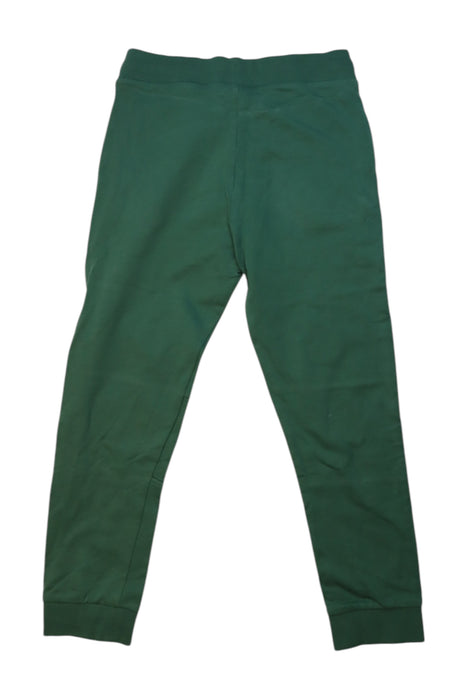 A Green Sweatpants from Polarn O. Pyret in size 8Y for boy. (Back View)