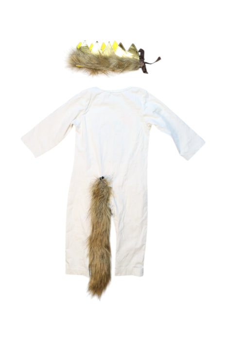 A White Halloween Costumes from Retykle in size 18-24M for neutral. (Back View)